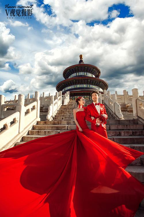 北京婚纱摄影,v视觉大气中国风,给您完美婚礼